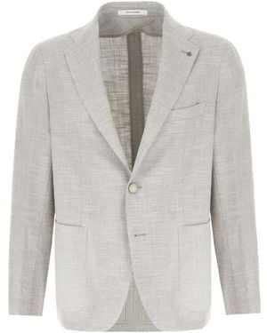 Tagliatore Single-Breasted Blazer - Grey