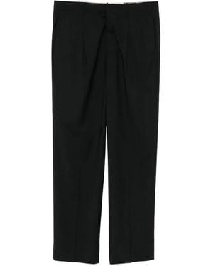 Slowear Concealed-Fastening Trousers - Black
