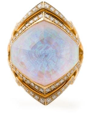 Stephen Webster Anello Crystal Haze - Blu