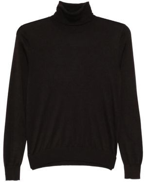 N.Peal Cashmere Margot Top - Black