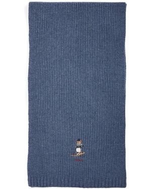 Polo Ralph Lauren Polo Bear Ribbed Scarf - Blue