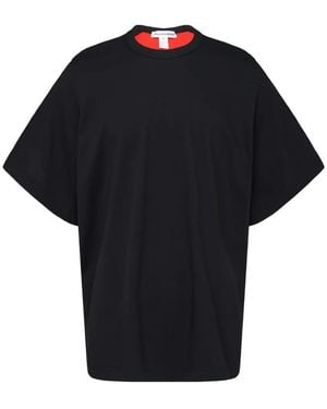 Comme des Garçons Layered-Panel T-Shirt - Blue
