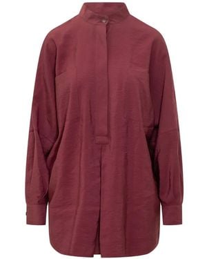 LE SULLY STUDIO Long-sleeve Blouse - Purple