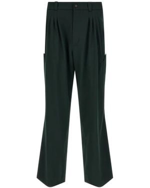 Kiko Kostadinov Andras Pleated Trousers - Green