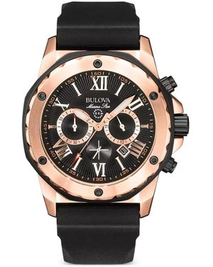 Bulova Marine Star 44Mm Watch - Black