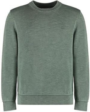GANT Logo-Embroidered Sweatshirt - Green