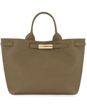 Longchamp Bolso Shopper Le Smart L - Marrón