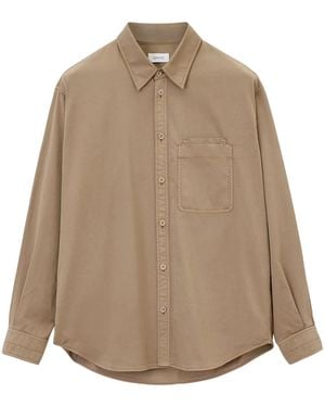 Lemaire Relaxed Long-Sleeve Shirt - Natural