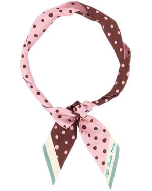 Fendi Fular Estampado - Rosa