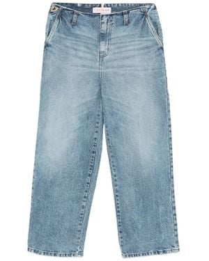 Lois Button-Fly Jeans - Blue