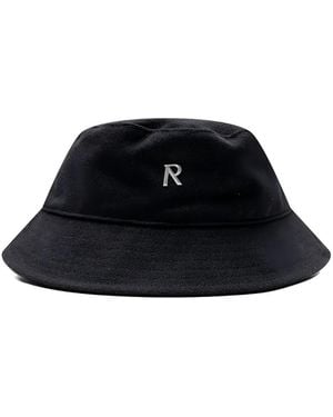 Represent Logo-Patch Bucket Hat - Black