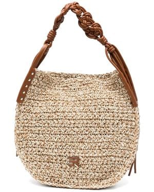 ERMANNO FIRENZE Logo-Detail Tote Bag - White