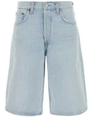 Agolde Pantalones Vaqueros Cortos Ramona - Azul