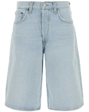 Agolde Pantalones Vaqueros Cortos Ramona - Azul