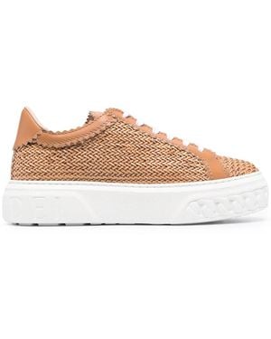 Casadei Versilia Off Road Slip-On in Natural | Lyst