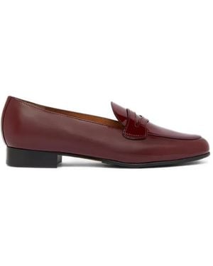 CAREL PARIS Mocassins 2100 En Cuir Verni - Red
