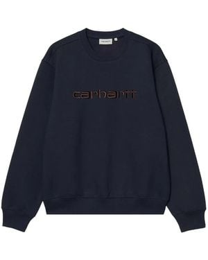 Carhartt Besticktes Sweatshirt - Blau