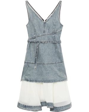 3.1 Phillip Lim Denim Skirt - Blue