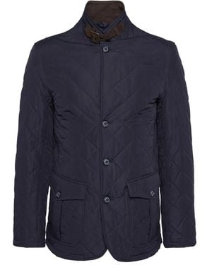Barbour Lutz Quilted Jacket - Blue
