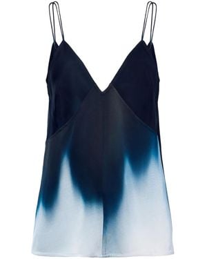 Proenza Schouler Gradient Effect Sabine Top - Blue