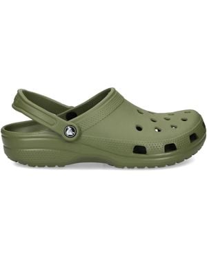 Crocs™ Klompen Met Hielbandje En Geperforeerde Details - Groen