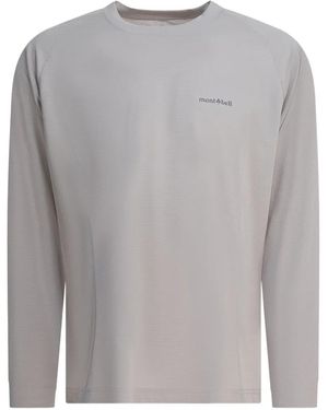 Montbell T-Shirt À Manches Longues - Grey