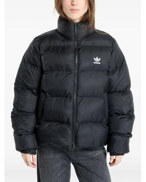 adidas Adicolor Short Puffer Jacket - Black