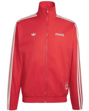 adidas X Coca-Cola Firebird Logo-Embroidered Sweatshirt
