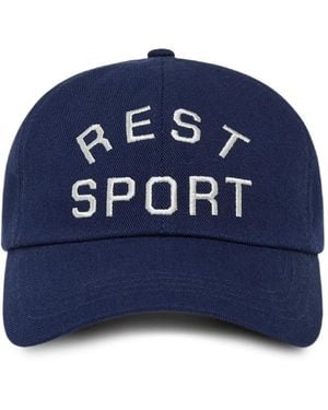 Rest&Recreation Rest Sport-Logo Cap - Blue