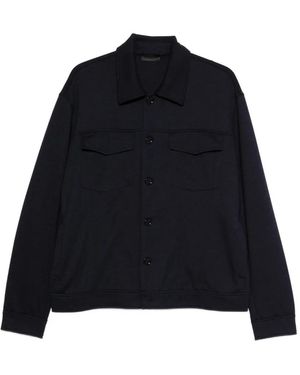 Dondup Flap-Pocket Shirt - Blue