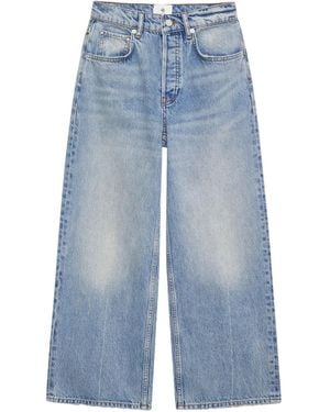 Anine Bing Heath Faded Jeans - Blue