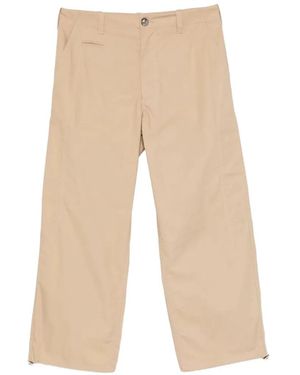 Moschino Couture Belt-Loop Pants - Natural