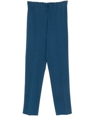 Le Tricot Perugia Pantalon À Coupe Droite - Bleu