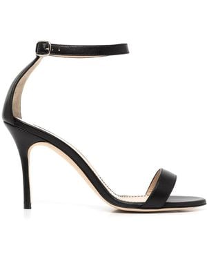 Manolo Blahnik Klassische Sandalen 180Mm - Schwarz