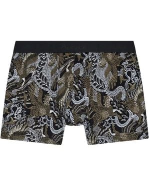 Aubade Hippogriffe-Print Boxer Briefs - Black