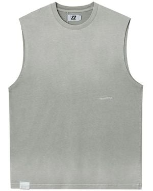 Izzue Sleeveless T-Shirt - Grey