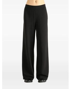 Atelier New York Cotton-Blend Pants - Black