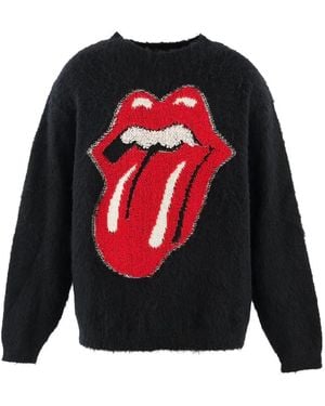 SAINT Mxxxxxx X The Rolling Stones Pull À Col Rond - Red