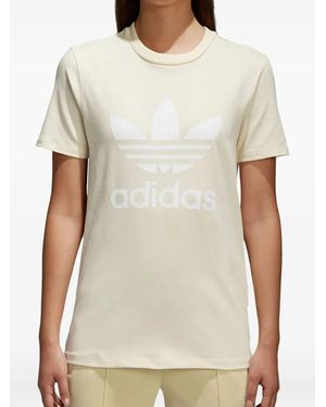 adidas Stadium Originals Trefoil "Mist Sun/ T-Shirt - Natural