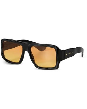 Seletti X Okkia Kansas Square-Frame Sunglasses - Black