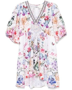 CAMILLA Monserrate Magic Mini Dress - White