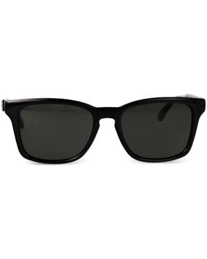 Ferragamo Eyewear Gancini Square-Frame Sunglasses - Black