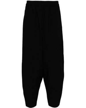 Toogood Drawstring Hem Trouser - Black