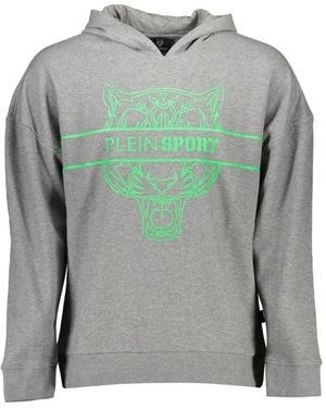Philipp Plein Hoodie À Imprimé Tigre - Green