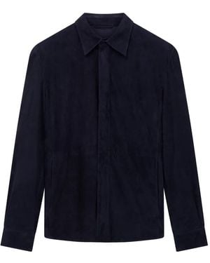 Giorgio Armani Lambskin Jacket - Blue