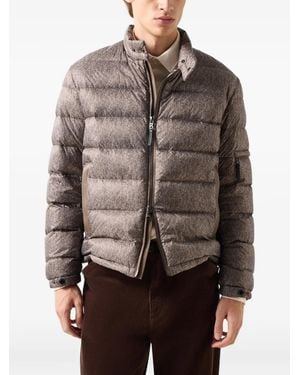 Bogner Hugh Quilted Puffer Jacket - Brown