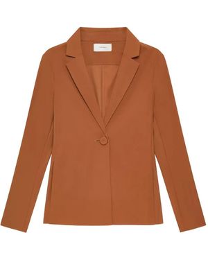 Maliparmi Soft Jersey Jacket - Brown