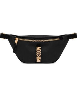 Moschino Logo-Plaque Belt Bag - Nero