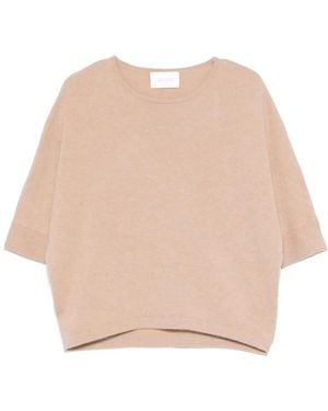 Juvia Merino-Cashmere Sweater - Natural