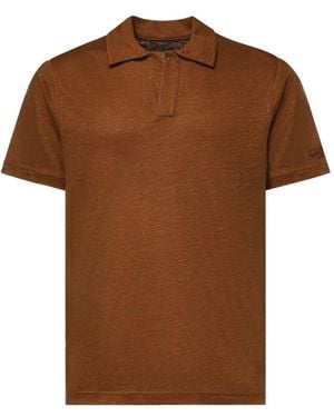MC2 Saint Barth Fraser Short-Sleeve Top - Brown